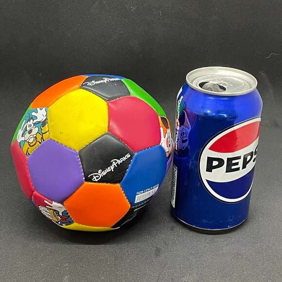 Vintage DISNEY PARKS Mickey & Friends Mini Soccer Ball - Picture 3 of 3
